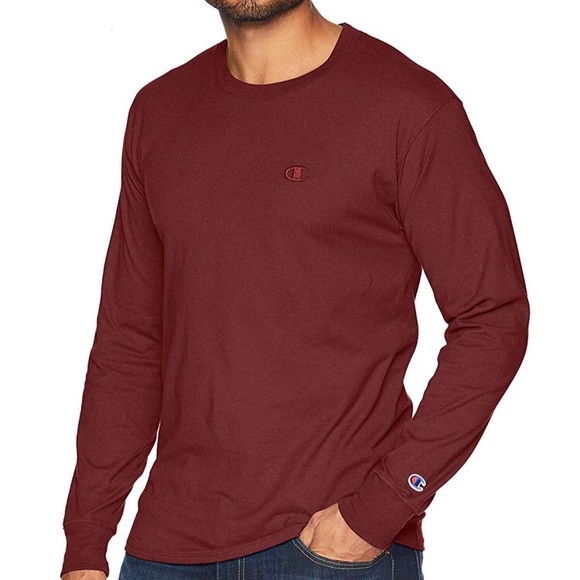 maroon champion long sleeve